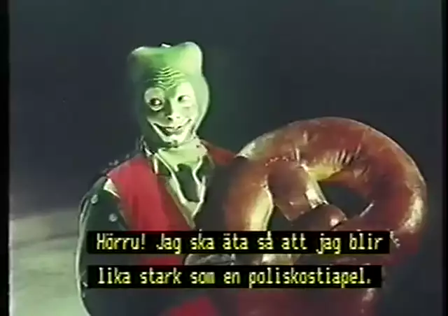 Tecknat Barn Svenska:Kalle Stropp, Grodan Boll och deras vänner (1956) VHSRIPPEN (Svenska) Hela Filmen (4D)