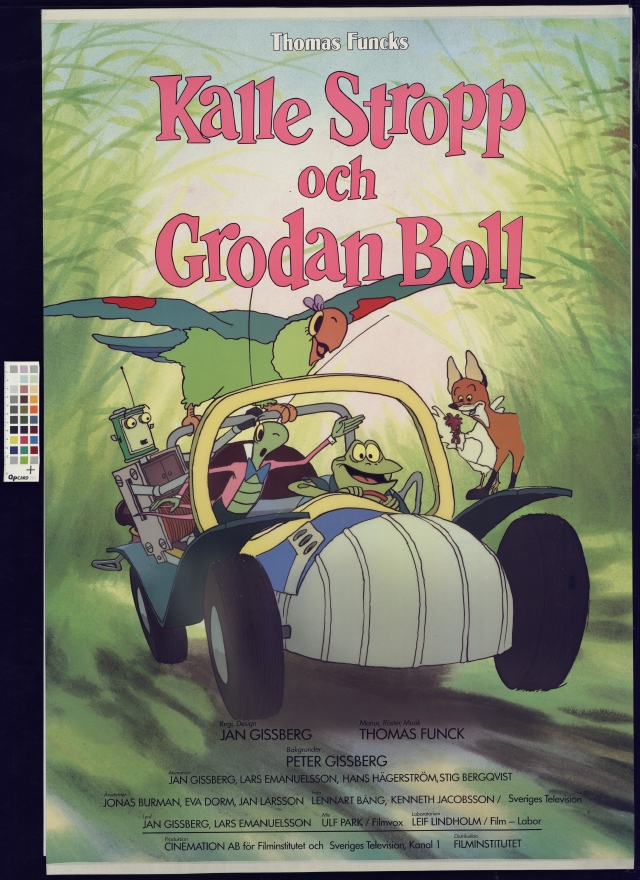 Tecknat Barn Svenska:Kalle Stropp och Grodan Boll räddar Hönan (1987) DVDRIPPEN (Svenska) Hela Filmen